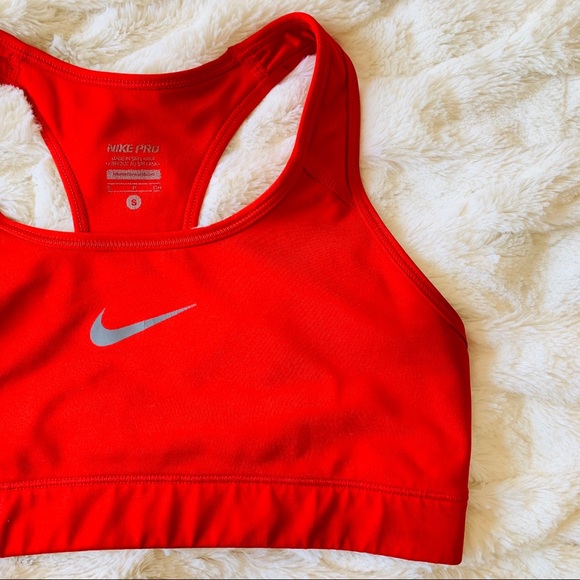 Nike Other - Nike Pro Red Dri Fit Sports Bra